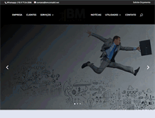 Tablet Screenshot of bmcontabil.net